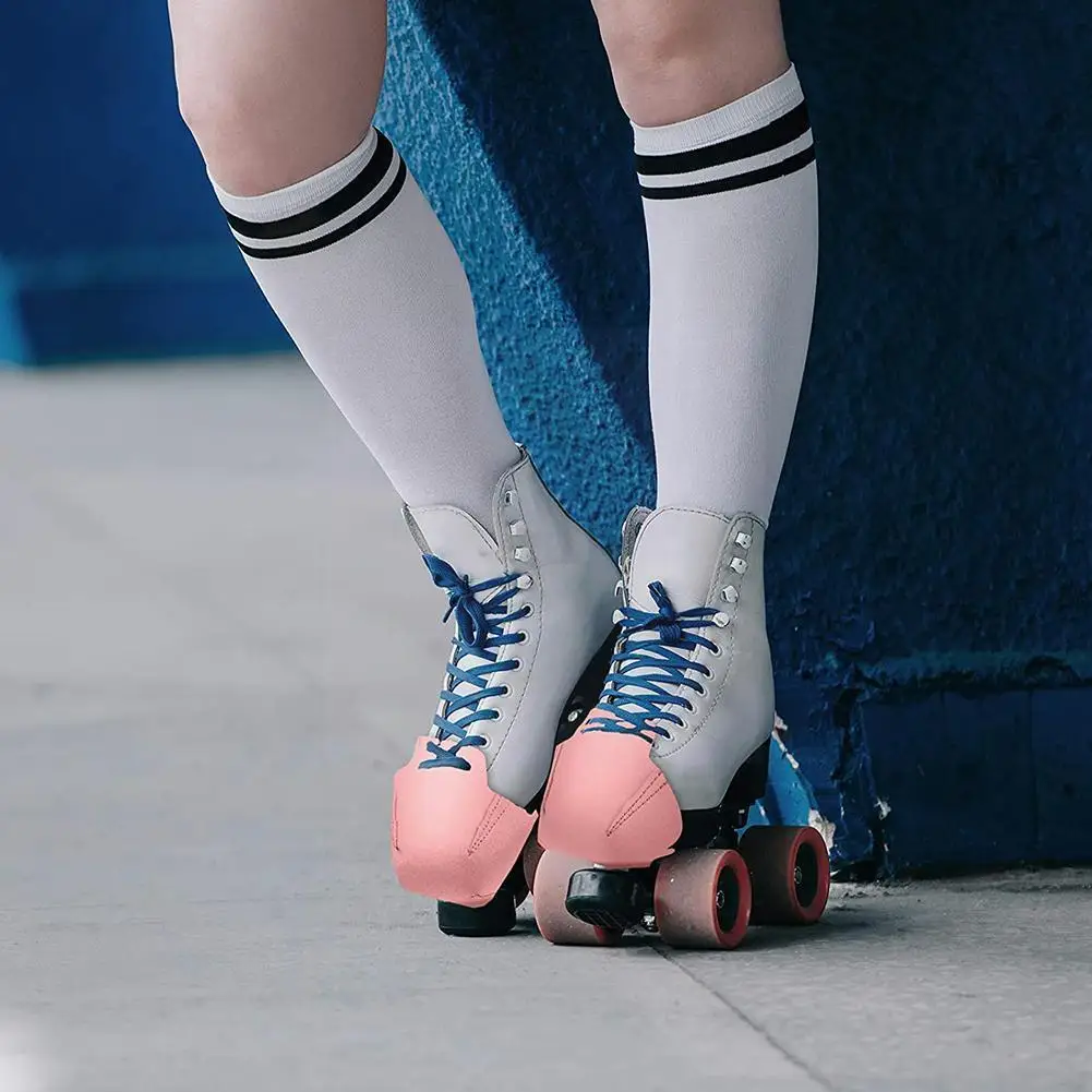 

Pulley Leather Protective Sleeves Toe Cap Guards Protectors Protectors Skate High Cap Accessories Roller Skate Quality X0f1