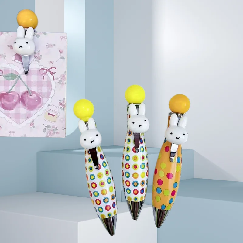 Аниме-ручка Miffy: шариковая, гелевая, с кнопочным механизмом, для подписи, красивая, мультяшная, хит продаж, оптом, практичная, отличный подарок (art.: 3920dcad0aa4f) - 3920dcad0aa4f