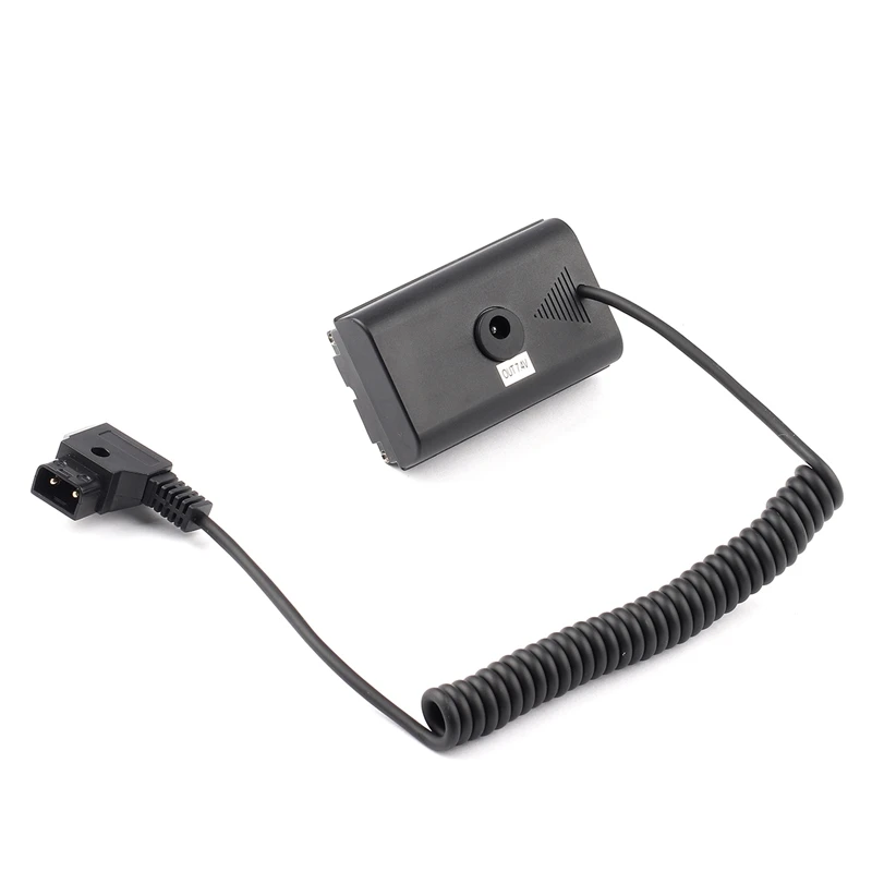 

2X Power Adapter Cable For D-Tap Connector To NP-F Dummy Battery For Sony NP F550 F570 NP F970