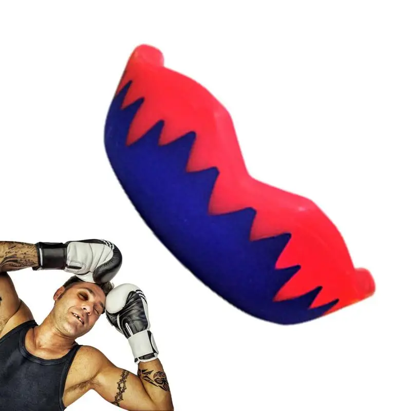 

Mouthguard Gum Mouth Guard Taekwondo Boxing Tooth Protection Tooth Cover Double Colored Gum Shield For Boxing Basketball MMA