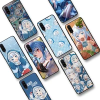 anime hololive usada pekora gawr gura phone case for samsung s20 lite s21 s10 s9 plus for redmi note8 9pro for huawei y6 cover