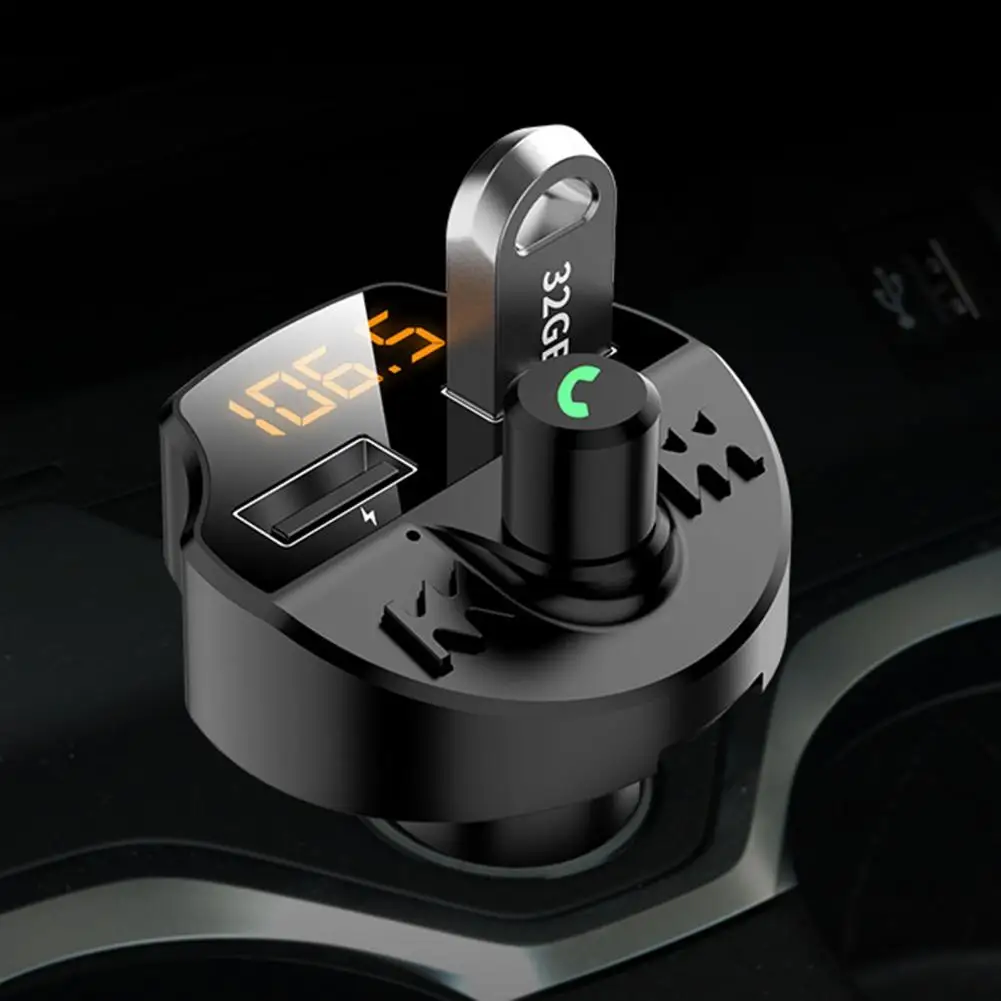 

Прочное Зарядное устройство USB для автомобиля с поддержкой Bluetooth и mp3-плеером