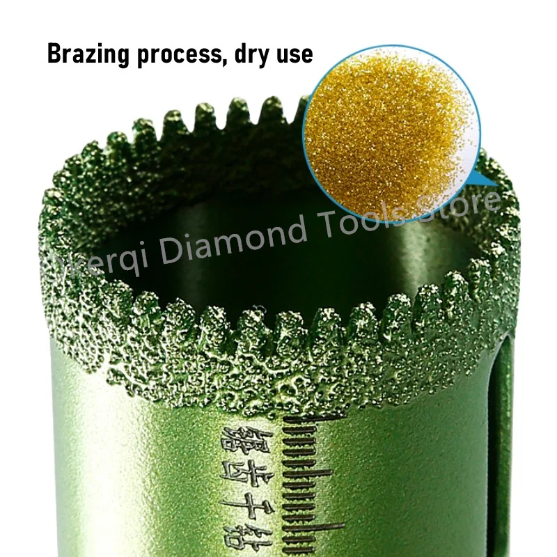 1 шт. зубчатый Открыватель отверстий для сухого сверления мрамора бетона плитки