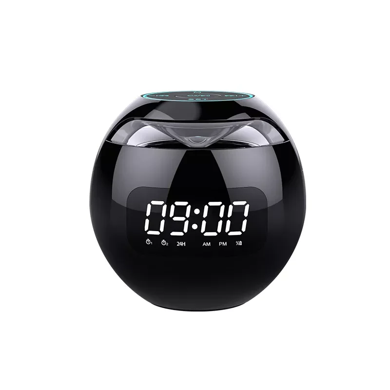 

Mini Bass Sound Box HIFI TFCard Music Player G90 Bluetooth-compatible Speaker Portable Wireless Speaker LED Display Alarm Clock