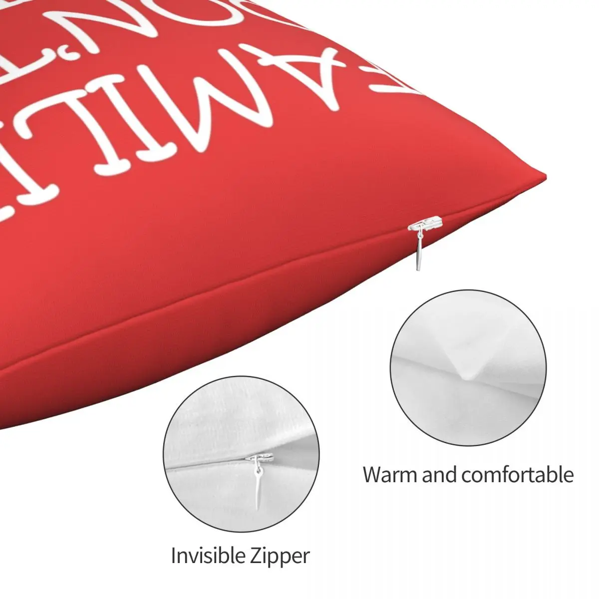 Подарок для усыночной матери наволочка подушки квадратной формы удобной из