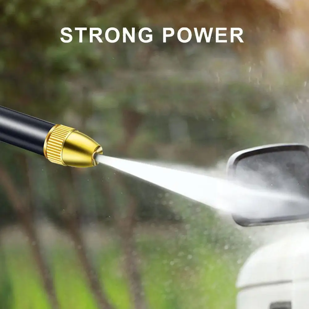 

Portable High Pressure Power Water Gun Car Washer Water Water Jet Hose Nozzle Wand Sprayer Sprinkler Garden Spray Washer No F9g3