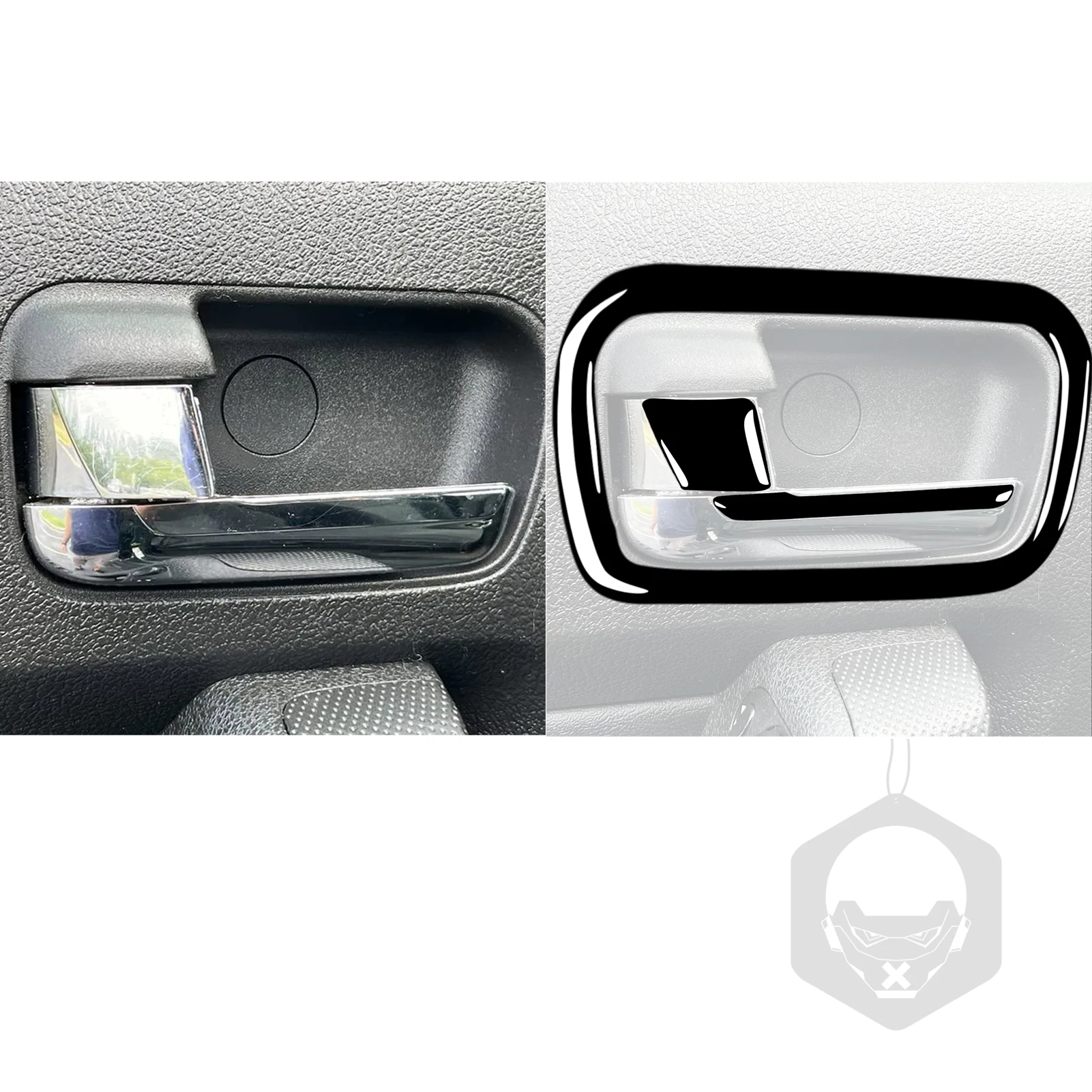 Для Hummer H3 2006 2007 2008 2009 2010 дверная ручка чаша рамка набор отделочная полоса