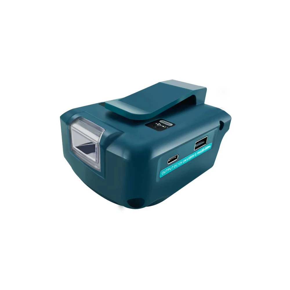 Адаптер для аккумулятора со встроенным USB-портом USB Type-c, внешний аккумулятор для Bosch 14,4-18 в, литий-ионная батарея BAT618 BAT614 BAT609