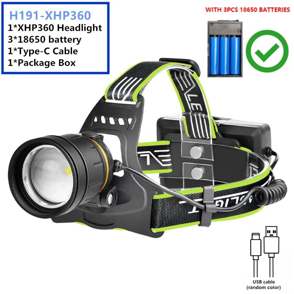 

Powercool супер яркий налобный фонарь XHP360