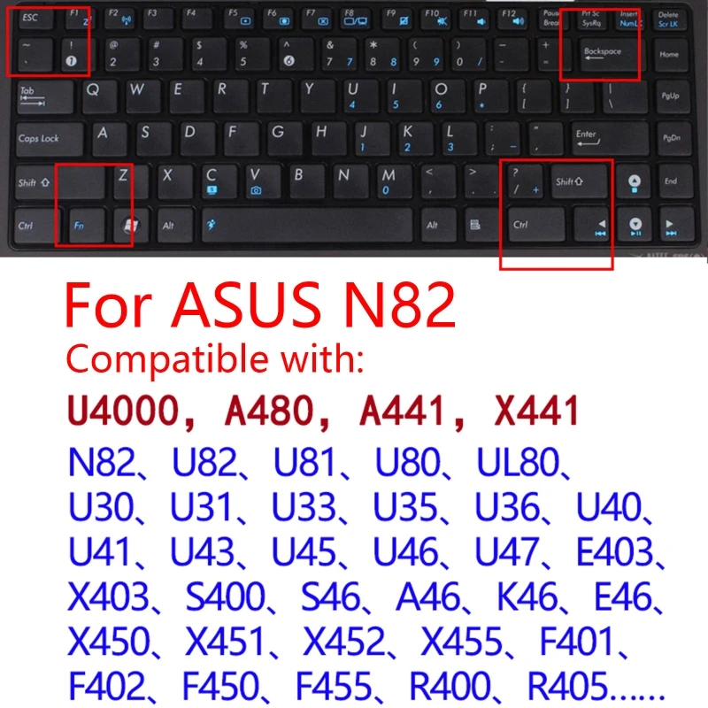 

Ультратонкий чехол для клавиатуры, прозрачная защитная пленка для клавиатуры ноутбука K43BR K43BY K43TA K43TK K43U