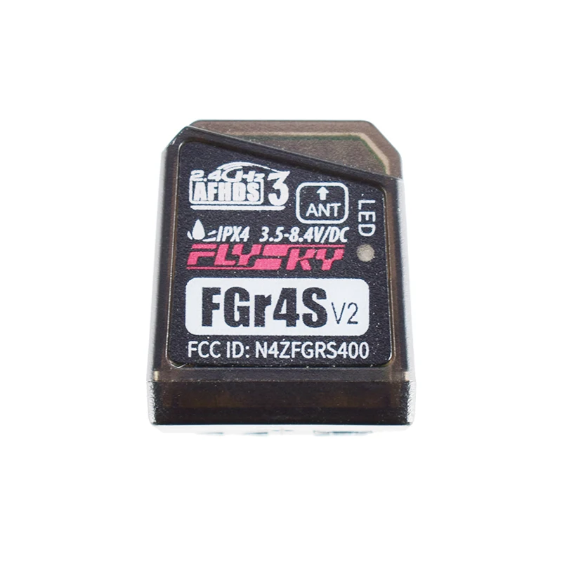 Фото Приемник Flysky FGR4S FS-FGR4S 4-канальный 2.4G с возможностью PPM/IBUS выхода для передатчика Flysky FS-FG4 №5
