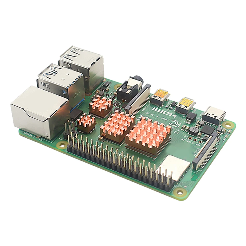 

Радиатор из чистой меди для Raspberry Pi 4, 4 шт.