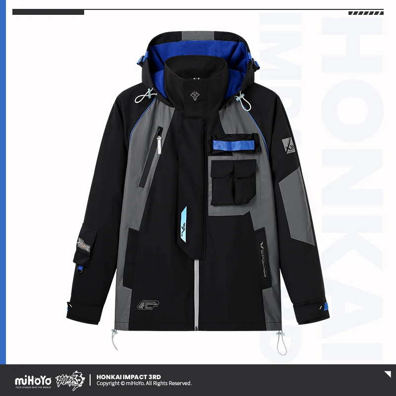 Honkai Impact 3 куртка Броня официальная miHoYo Herrscher of Truth пальто для пары осенне-зимние