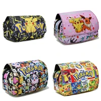 in stock anime pok%c3%a9mon kawaii pikachu cartoon primary school book stationery box birthday gifts for friends or children