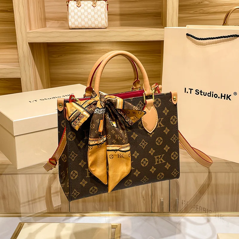 

Luxury Brand High Quality 2023 New Fashion Leather Print Large Capacity Tote Bag Designer Handbag Purses and Handbags Sac Cc