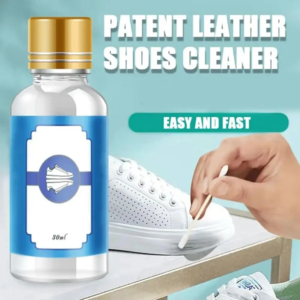 

30ml White Shoes Cleaner Shoes Whiten Refreshed Polish Cleaning Tool For Casual Leather Shoe Sneakers Cleansing Tools