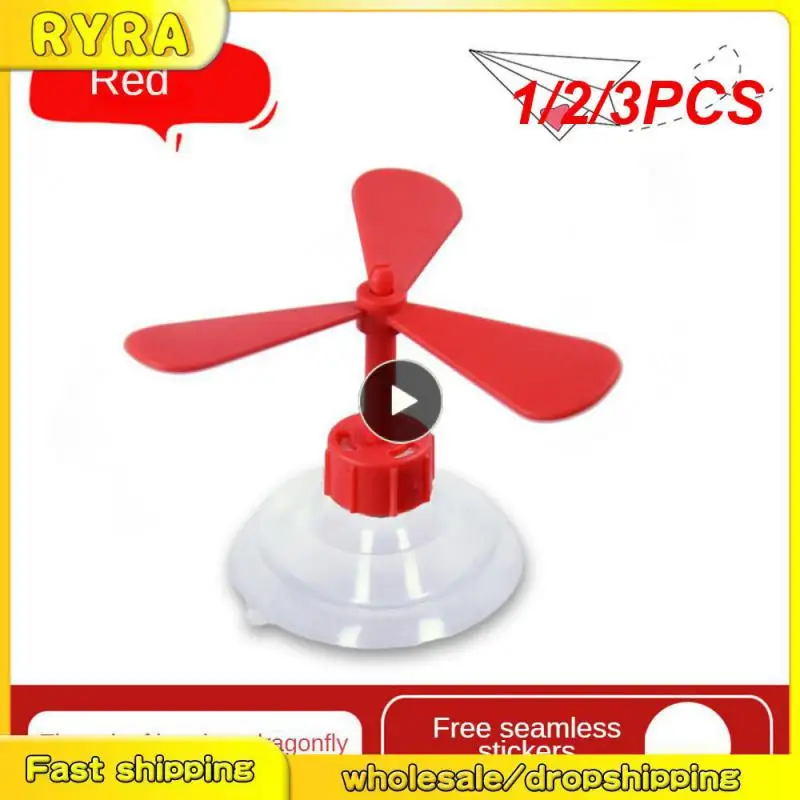 

1/2/3PCS Decorate Durable Not Easy To Drop Hard Hat Decoration Water Proof Sun Protection Ornaments Helmet Bamboo Dragonfly