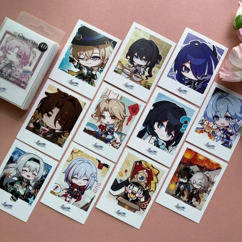 Лидер продаж Фотокарточка Honkai:Star Rail милый Декор 5 8x7 8 см Lomo фотокарточка HD