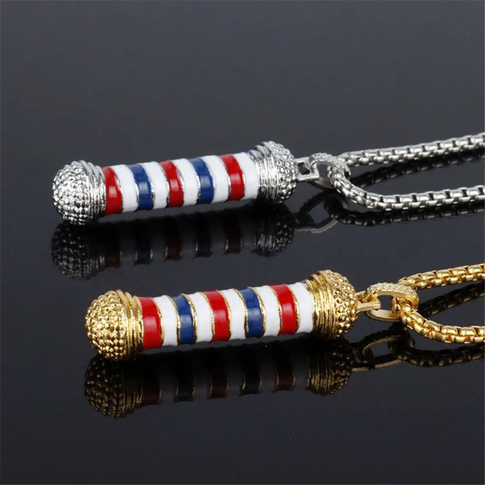 Подарки новая парикмахерская модная вращающаяся легкая цепочка кулон ожерелье