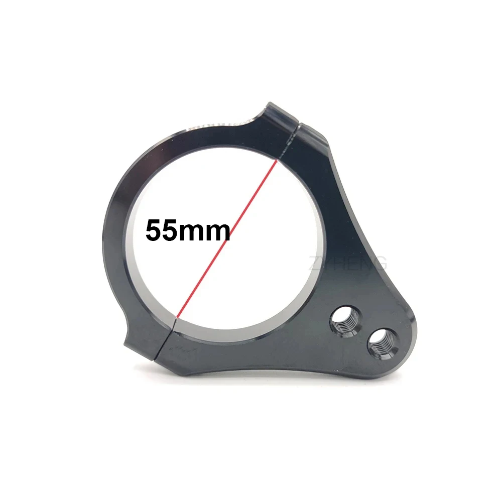 

Демпфер рулевой 40 мм 50 мм 55 мм 60 мм, мотоциклетный держатель, кронштейн, держатель, модификация скутера, велосипеда, амортизатор, зажим для вилки