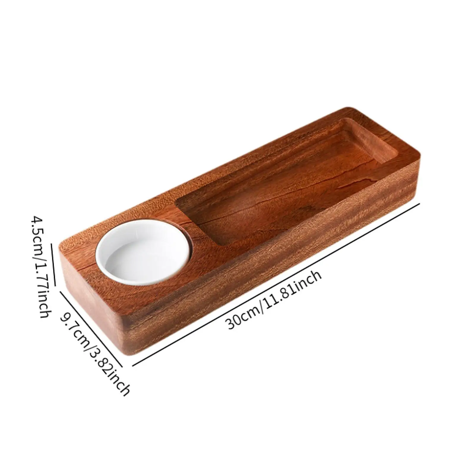 Деревянная сырная доска из акации