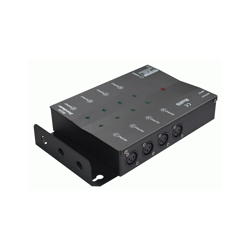 Фото 8-канальный DMX512 сплиттер, 8-портовый усилитель-распределитель сигнала DMX, повторитель для сценического освещения №4