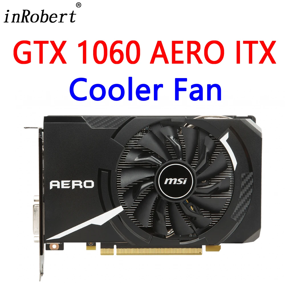Кулер для видеокарты MSI GeForce GTX 1060 AERO ITX 3G 6G OC 85 мм |