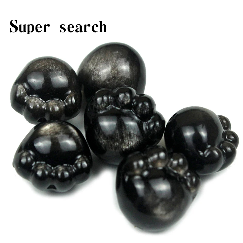 Натуральный серебряный камень вспышка кристалл толстая кошачья лапа одиночный