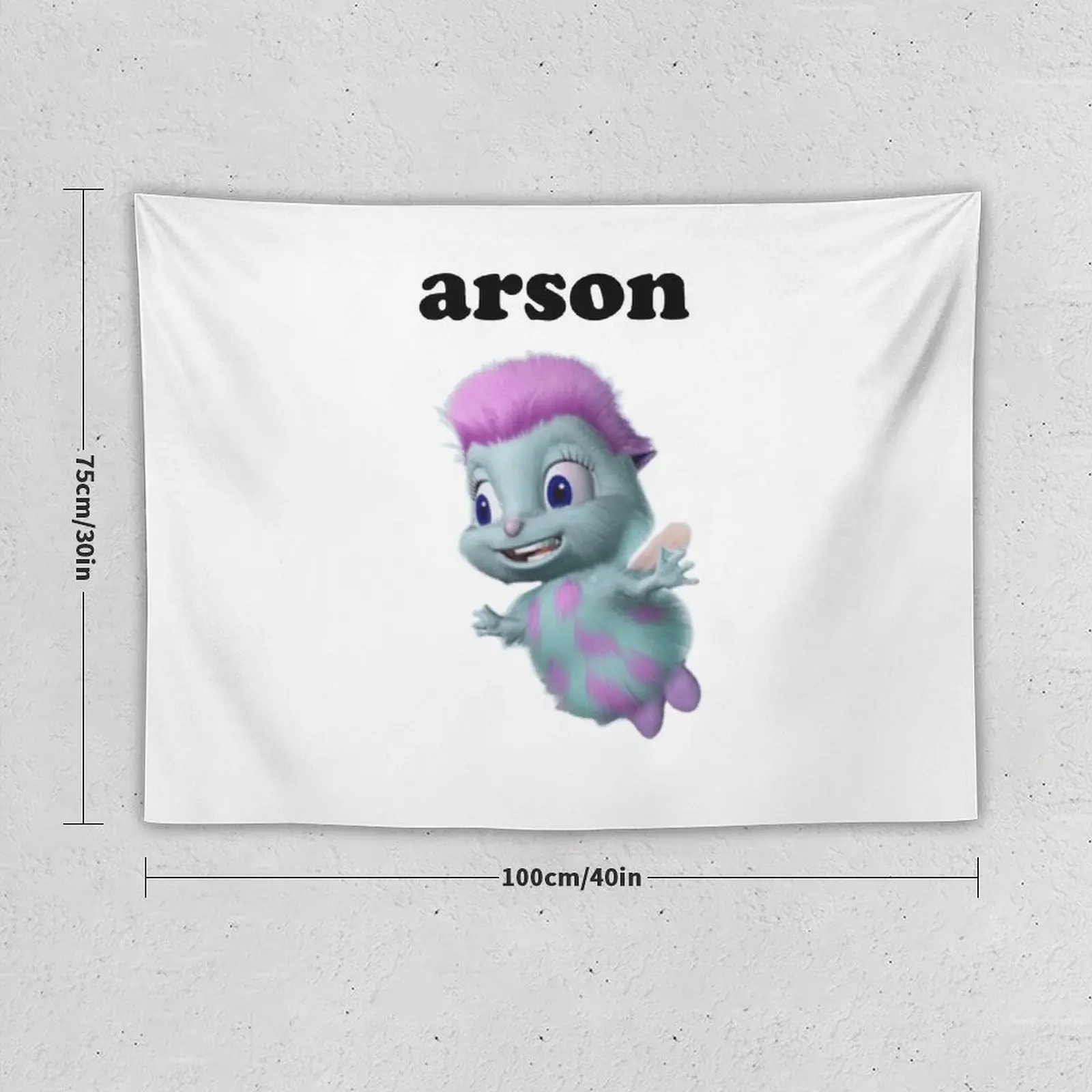 Bibble Arson Meme Fairytopia Гобелен Декоративная настенная роспись Домашние украшения