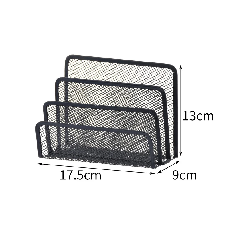 3-уровневый Черный Настольный Органайзер Стеллаж Для Хранения Держатель