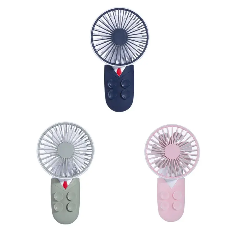 

Mini Desktop Fan Portable USB Charging 3 Speed Settings Foldable Air Cooler