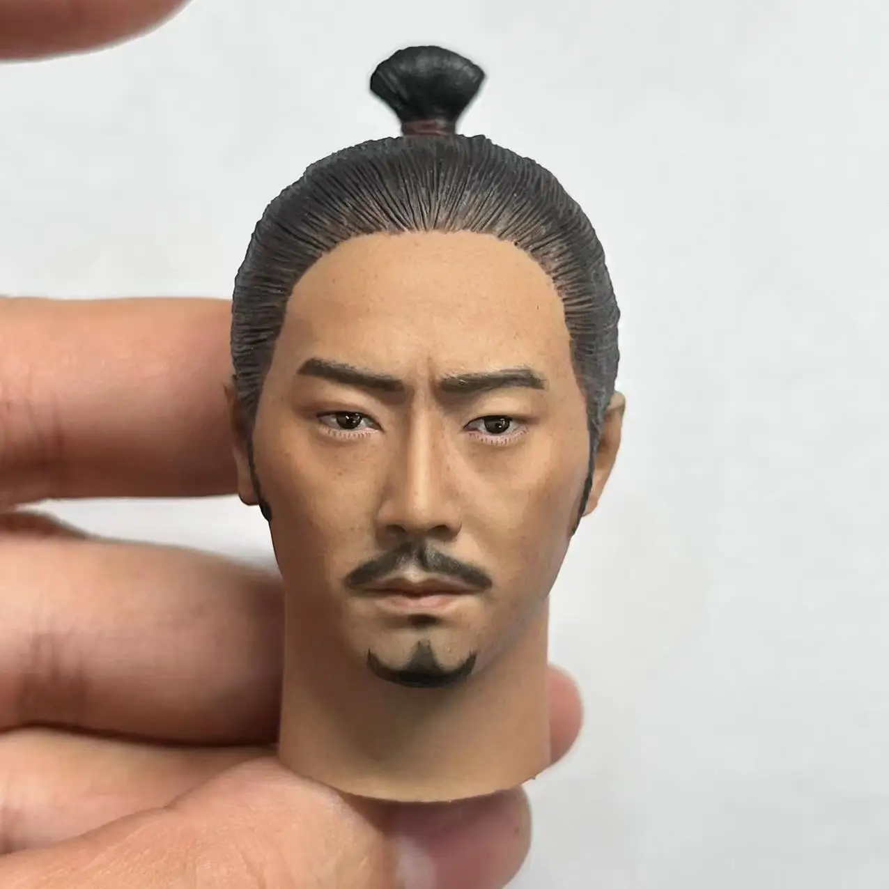 

Japanese Samurai 1/6 Head Sculpture Anime Delicate Painted 1/6 Toys Ancient Model Fit 12" Action Figure Soldier Collection