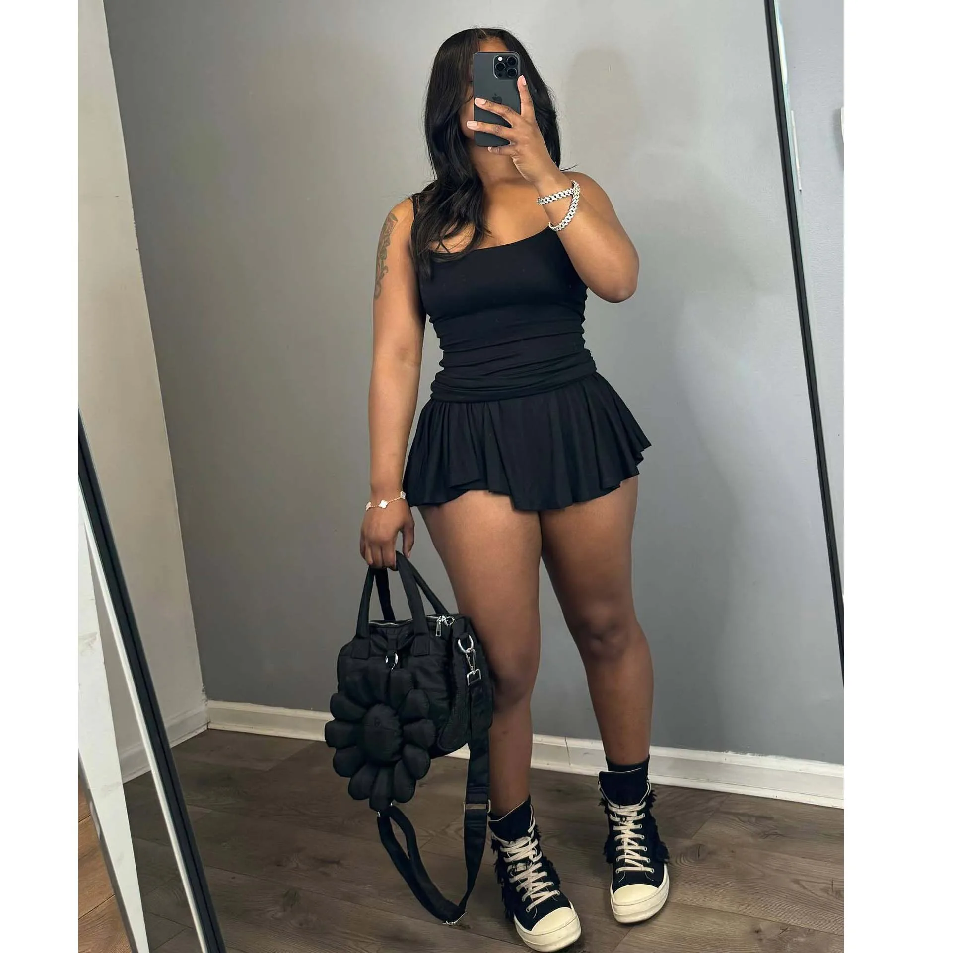 Комплект из 2 предметов с коротким топом и юбкой элегантное роскошное