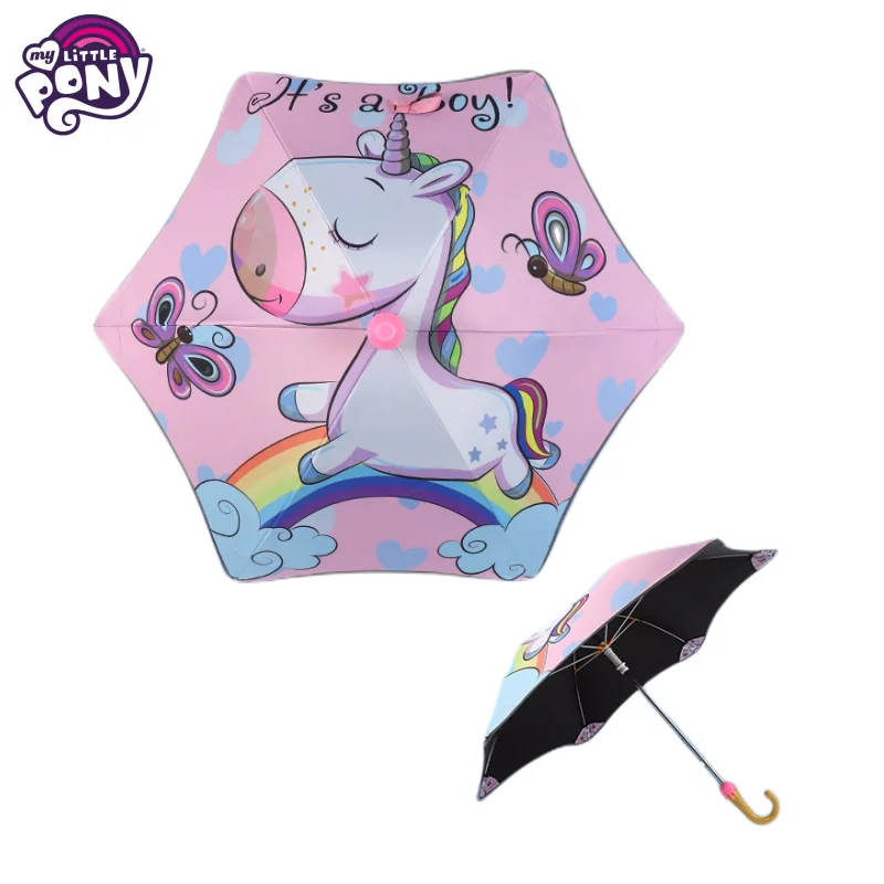 

My Little Pony Twilight Sparkle Anime Peripheral Kawaii Cute Cartoon Children Waterproof Cover Umbrella Sun Parasol Wholesale