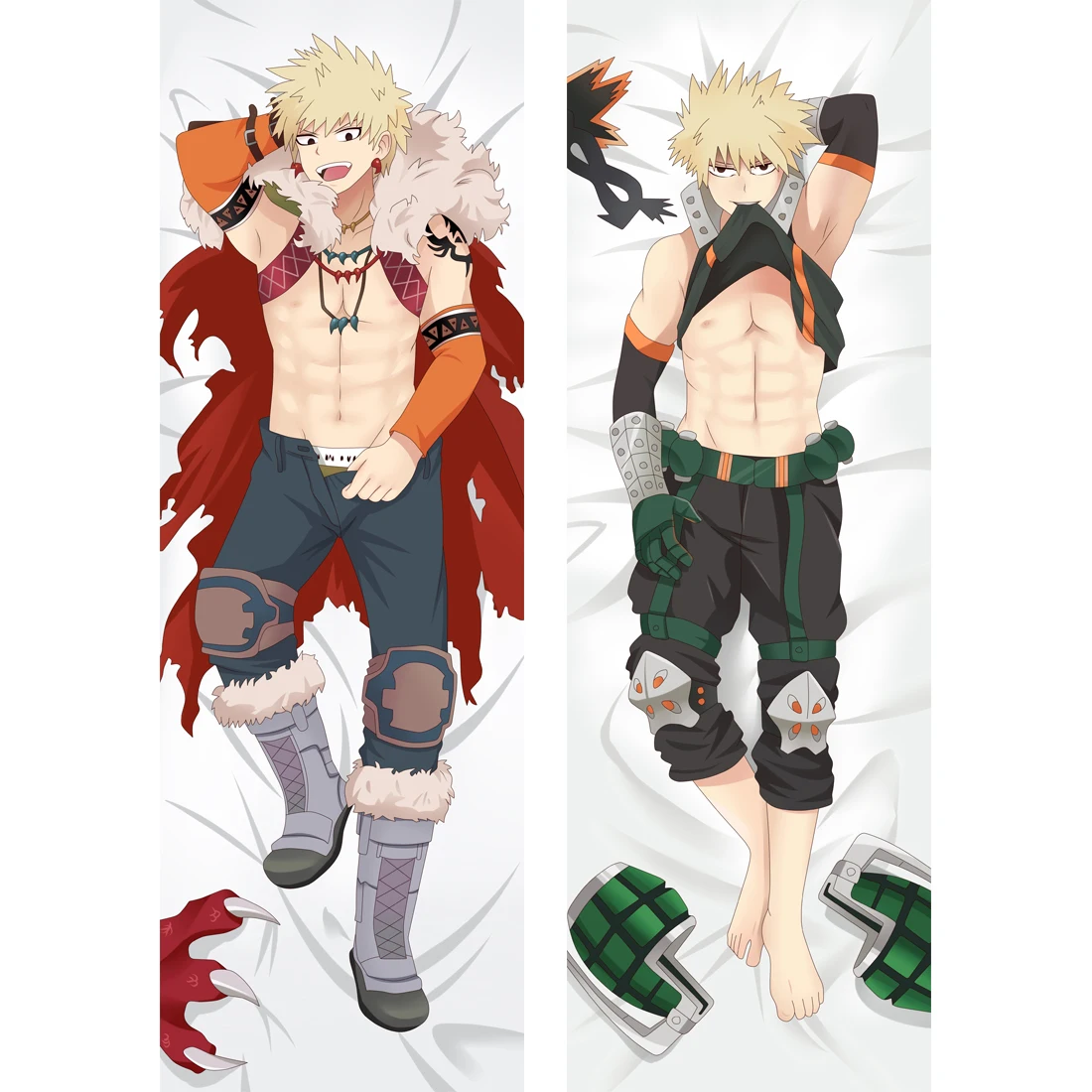 Japanese Anime My Hero Academia Hugging Body Pillow Case Cover Todoroki 