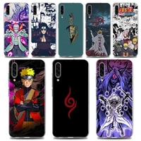 clear soft silicone case for samsung galaxy note 20 ultra 5g 8 9 10 lite plus a50 a70 a20 a01 cover japanese anime naruto