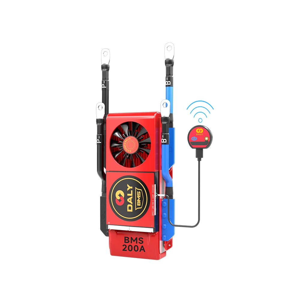 Lfp Smart Bms Сильноточный литиевый Lifepo4 30S 32S 96V 100Ah 200Ah 250Ah Батарея 120V Система управления