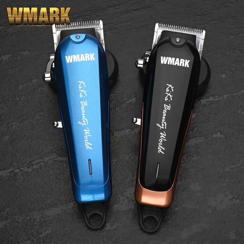 

2021 WMARK NG-103plus 103B 2500mAh Professional Hair Clipper With Fade Blade Stagger-teeth Hair Cutting Machine