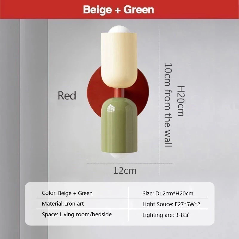 

Скандинавский Настенный Светильник, Минималистичный Дизайн, Освещение Для Коридора, Железный Материал