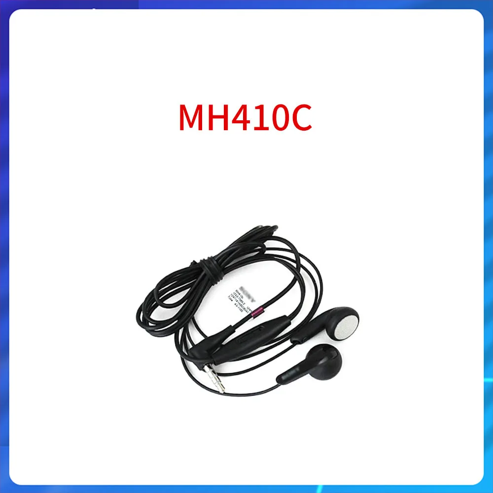 

New Original for Sony MH410C Headset Earphone Earbud for Apple IPod IPhone MP3 MP4 Black Earbuds Earphones Microphone 3.5mm