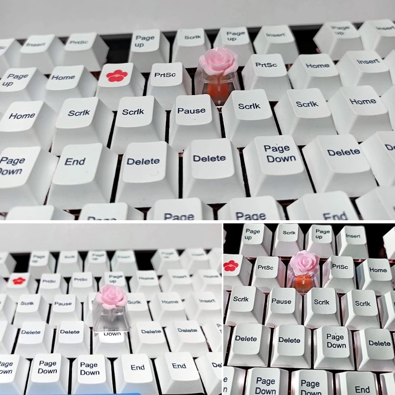 

Gaming Keycaps Durable DIY ABS Keycap OEM Profile R4 Personality Height Translucent Key for Mechanical Keyboard