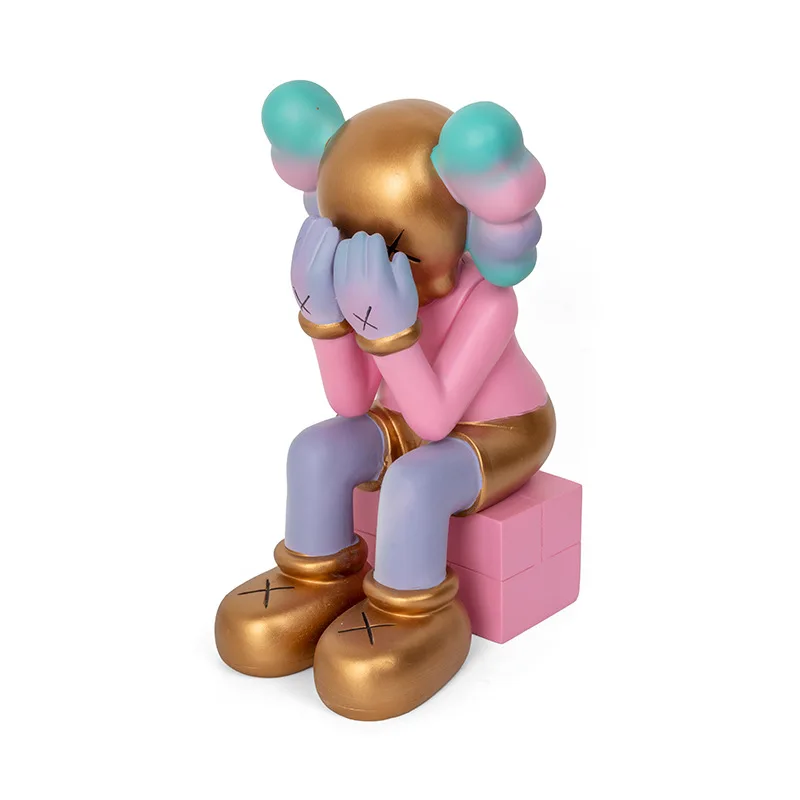 Украшение куклы-медведя из смолы украшение интерьера поделки