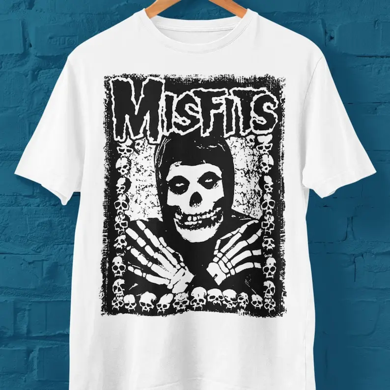 Классическая футболка Misfits в стиле панк-рок
