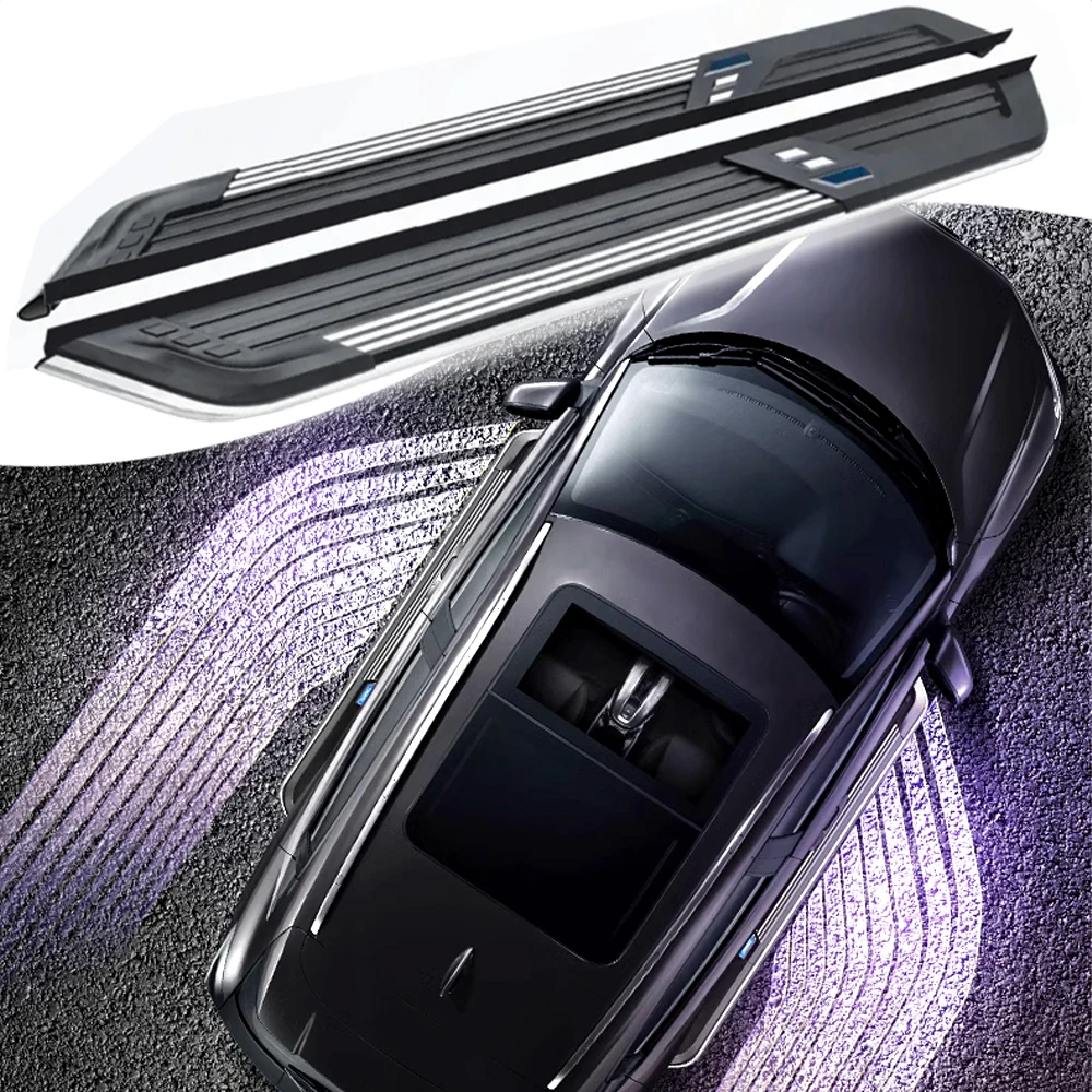 2 шт. подножка со светодиодной подсветкой приветственный свет боковая ступенька