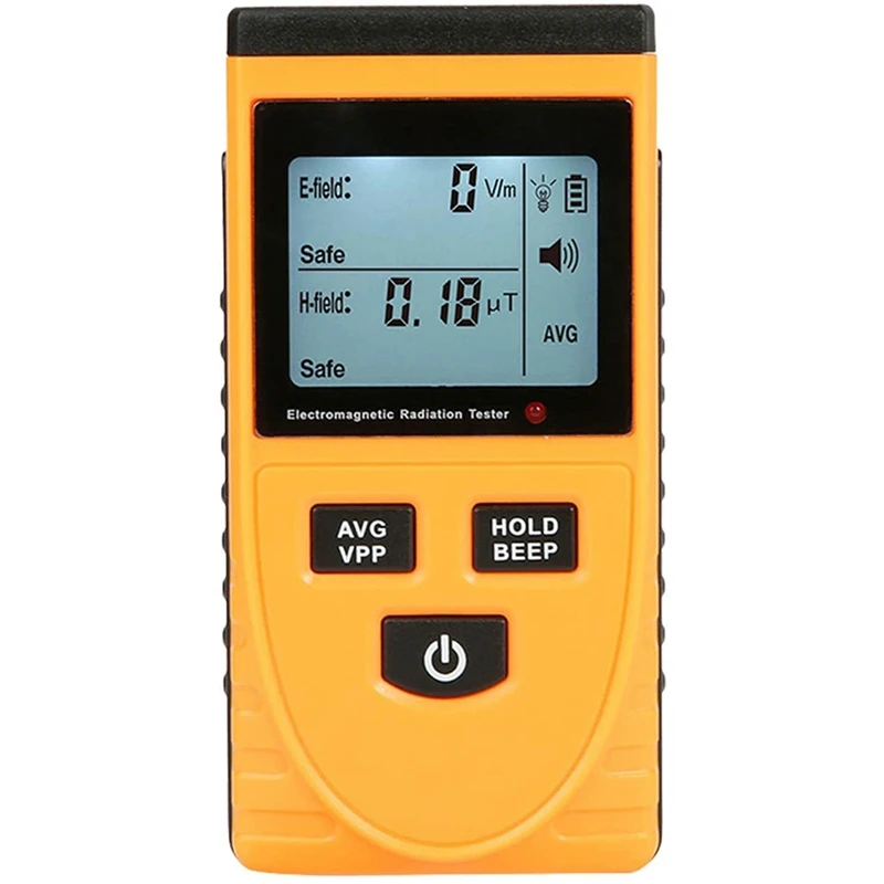Socket Radiation Detection,Portable Dosimeter Counter With LCD Display, Radioactive Detector GM3120