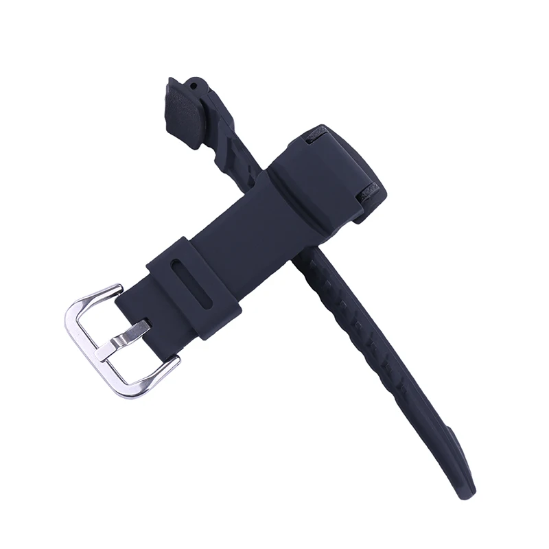 Фото Мужские резиновые ремешки для часов, совместимые с Casio PRG270 260 550 500 PRW3500 2500 5100, женские силиконовые спортивные браслеты №2