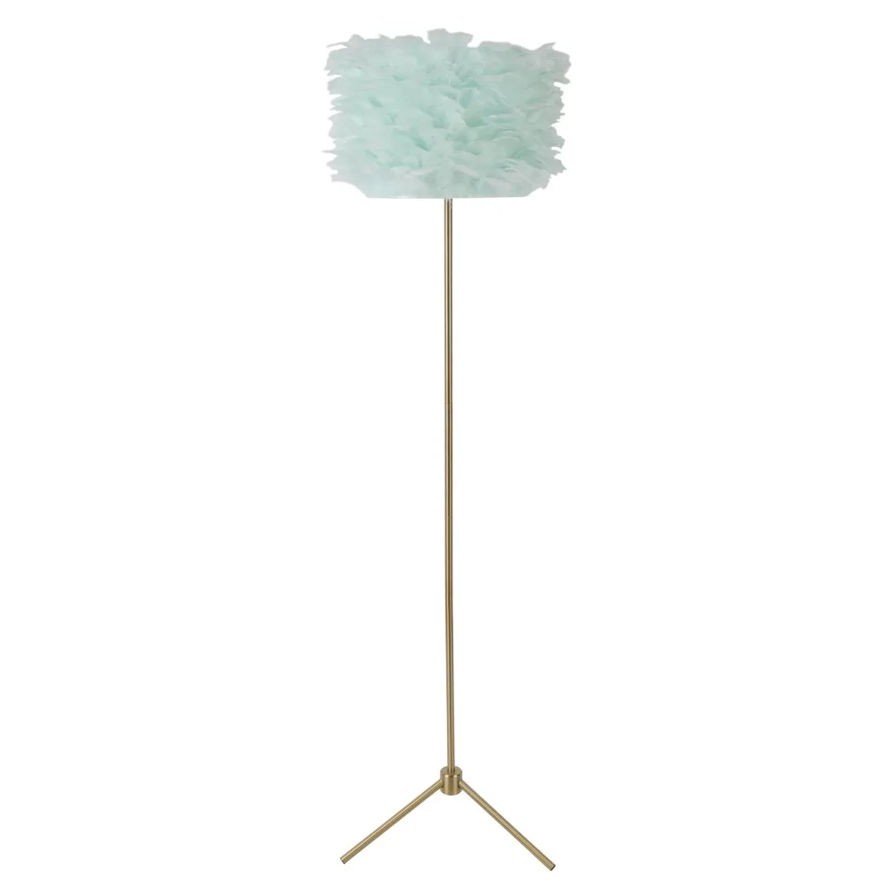 

59" Fiona Feather Shaded Tri Leg Floor Lamp