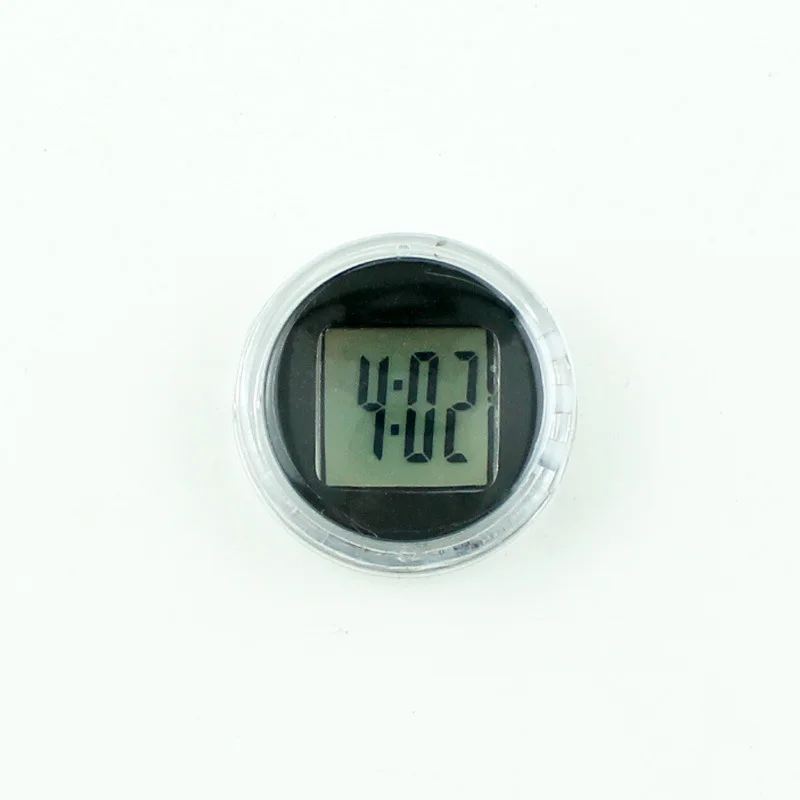 Универсальные водонепроницаемые мини-часы на клейкой основе с цифровым дисплеем