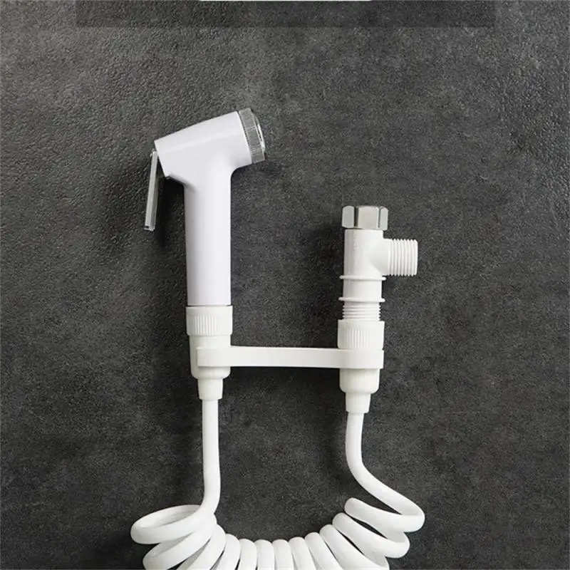 

Bathroom Hand Sprayer Shower Head Toilet Sprayer Gun Handheld Bidet Faucet Self Cleaning Toilet Bidet Ajustable Stainless Steel