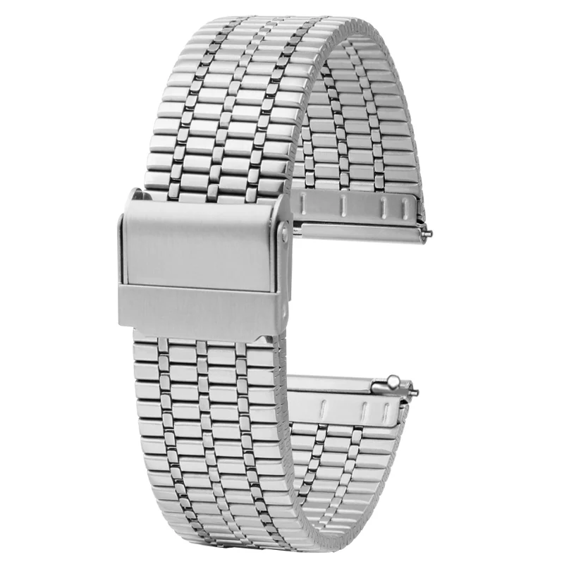 18mm 20mm 22mm Stainless Steel Watch Strap Bracelet For TISSOT Speedcar series Casio  Citizen Breathable Women's Men Watchbands
